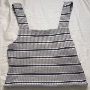 Cropped American Eagle Sweater Tank